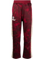 AAPE BY *A BATHING APE® pantalon à imprimé graphique - Rouge - thumbnail