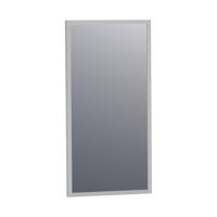BRAUER Silhouette Spiegel - 40x80cm - zonder verlichting - rechthoek - aluminium - 3531 - thumbnail