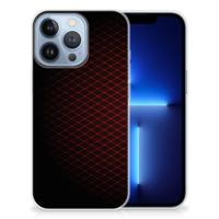 Apple iPhone 13 Pro | TPU bumper | Geruit Rood