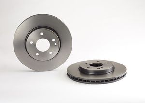 Remschijf COATED DISC LINE BREMBO, Remschijftype: Binnen geventileerd, u.a. für Mercedes-Benz