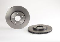 Remschijf COATED DISC LINE BREMBO, Remschijftype: Binnen geventileerd, u.a. für Mercedes-Benz