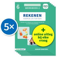 Rekenen voor de LVS-toetsen - Groep 6 - Werkboek 2 - Set van 5 (Paperback)
