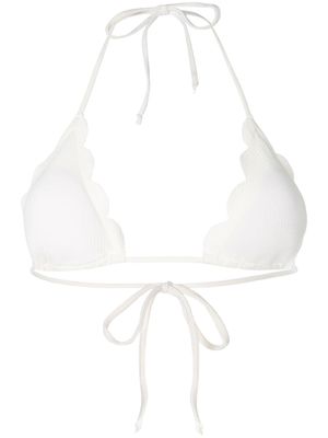 Marysia Broadway bikini top - Blanc
