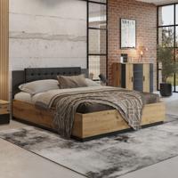 Home365 Houten Bed Siena - Naturel Home365 Houten Bed Siena - Naturel