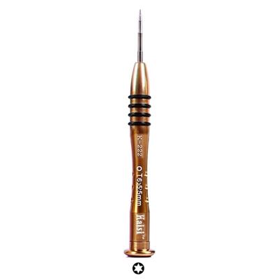 K-222 Precision schroevendraaiers professionele reparatie opening tool voor mobiele telefoon Tablet PC (Torx: T6)