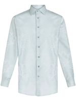 ETRO chemise à motif en jacquard - Bleu - thumbnail