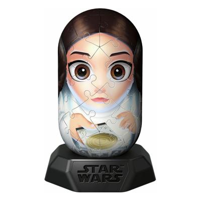 Ravensburger 3d puzzel hylkies star wars princess leia, 54st.