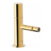Bidetkraan Tres Study | Opbouw | Mengkraan | 1-knop | Rond | 24k Goud glans Bidetkraan Tres Study | Opbouw | Mengkraan | 1-knop | Rond | 24k Goud glans