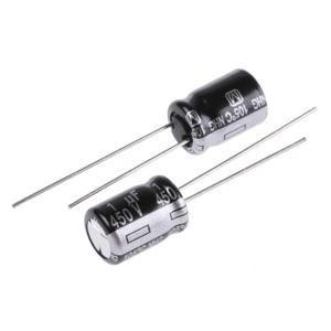 Panasonic Elektrolytische condensator Radiaal bedraad 3.5 mm 1 µF 450 V 20 % (Ø) 8 mm 1 stuk(s)