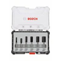 Freesset, 8 mm schacht, 6-delig Bosch Accessories 2607017466 - thumbnail