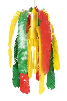 PVC Fontein rood geel groen brandvertragend