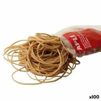 Elastische banden Apli Bruin Ø 8 cm (100 Stuks)