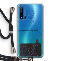 Sterren: Huawei P20 Lite (2019) Transparant Hoesje met koord