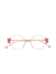 Kaleos lunettes de vue Tatou 002 à monture ronde - Rose