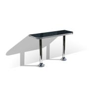 Bel Air Retro Wall table WO24-TB103 Blackstone-Beton