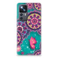 Xiaomi 12T | 12T Pro | Hoesje maken | Cirkels en Vlinders