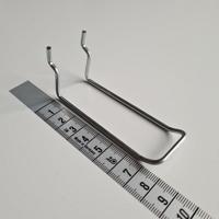 Boardhaak dubbel 80 mm 2,5mm 25/30mm