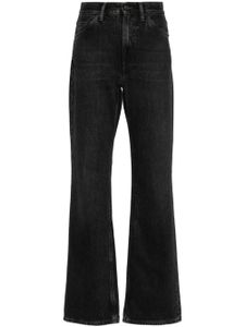 Acne Studios jean évasé 1977 à taille haute - Noir