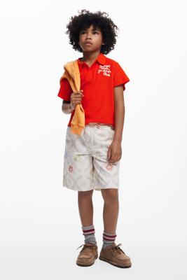 Bermuda met zonnen - WHITE - 9/10 Bermuda met zonnen - WHITE - 9/10