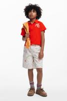 Bermuda met zonnen - WHITE - 9/10