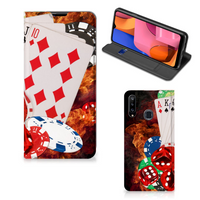 Samsung Galaxy A20s Hippe Standcase Casino - thumbnail