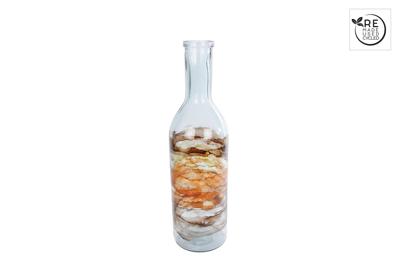 CosyDecor Vaas "caldron" m antique art glas