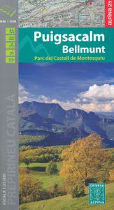 Wandelkaart 45 Puigsacalm Bellmunt | Editorial Alpina