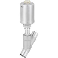 Bürkert Schuin ventiel 287535 2060 Materiaal (behuizing) RVS Afdichtmateriaal FKM 1 stuk(s) - thumbnail