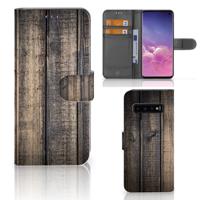 Samsung Galaxy S10 | Book Style Case | Steigerhout