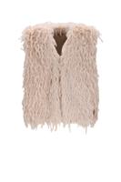 NoNo winter gilet meisjes - wit - Kath - fur