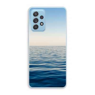 Water horizon: Samsung Galaxy A73 Transparant Hoesje