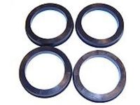 Sinatec Centreerringen 70.1->66.1mm Zwart 4 stuks NFR374
