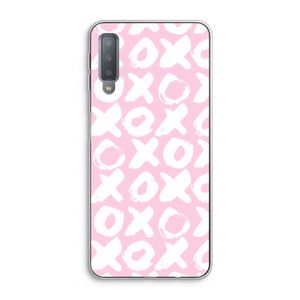 XOXO: Samsung Galaxy A7 (2018) Transparant Hoesje