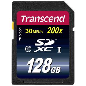 Transcend Premium SDXC-kaart Industrial 128 GB Class 10