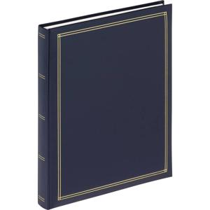 walther+ design SK-124-L Fotoalbum (b x h) 26 cm x 30 cm Blauw 30 bladzijden