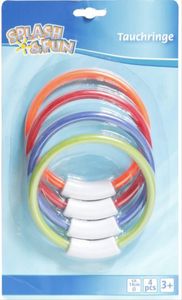 Splash en fun duikringen 4 stuks