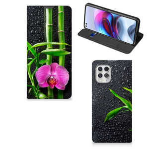 Motorola Moto G100 Smart Cover Orchidee