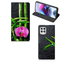 Motorola Moto G100 Smart Cover Orchidee - thumbnail