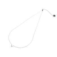 Go Dutch Label Ketting met V Zilver