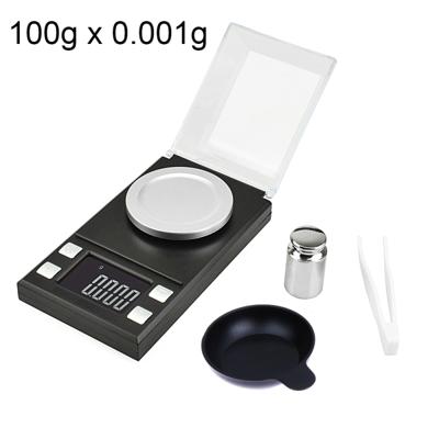 MH-8028 100 g x 0 001 g hoge nauwkeurigheid digitaal elektronisch draagbare sieraden diamant Gem Carat Lab gewicht schaal evenwicht apparaat met 1.6-i