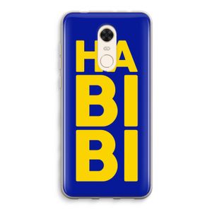 Habibi Blue: Xiaomi Redmi 5 Transparant Hoesje