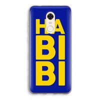 Habibi Blue: Xiaomi Redmi 5 Transparant Hoesje