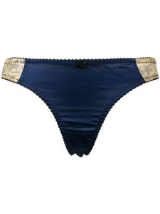 Gilda & Pearl Gina thong - Bleu