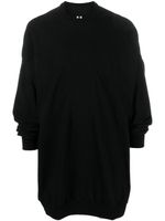 Rick Owens Splintered Peter organic cotton jumper - Noir - thumbnail