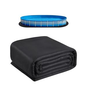 VEVOR Ovale zwembadliner voor bovengrondse zwembaden, 4,6 x 9,1 m, robuuste zwembadmat