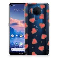 Nokia 5.4 | TPU bumper | Hearts