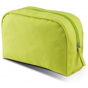 Cosmetica tasje lime 28 cm