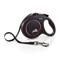 Riem Flexi Collection Strap S Zwart 5 meter - thumbnail