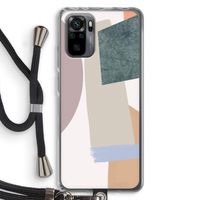 Lindo: Xiaomi Redmi Note 10 Pro Transparant Hoesje met koord