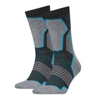 HEAD Hiking Crew sokken 2-pack Unisex Grey/blue-43-46 - thumbnail